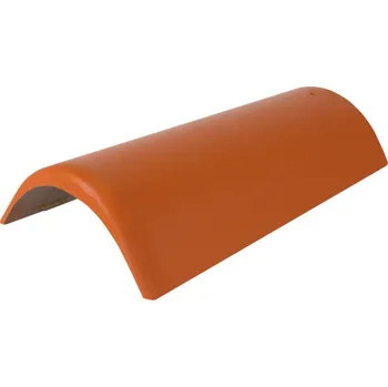 Střecha Hřebenáč Bramac Protector s příchytkou cihlově červená