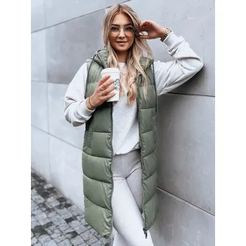 Dámská vesta DStreet Far Away TY3833 zelená XXL