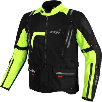 Moto bunda Bunda na motorku TXR Enduro černo-fluo žlutá Velikost: M