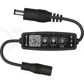 Elektronická stavebnice LaskaKit_cz Bluetooth LED ovladač stmívač 5-24V 72W 2.1/5.5mm