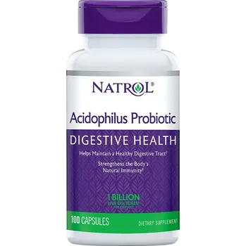Fitness strava Natrol Acidophilus Probiotic 100 kapslí