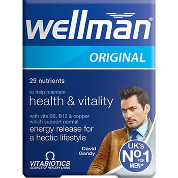 Fitness strava Vitabiotics Wellman Original - Multvitamin For Men 30 tablet
