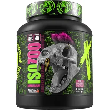 Proteinový nápoj Zoomad Labs ISO ZOO WITH DIGEZYME 1360 g Příchuť: Bubble Berry