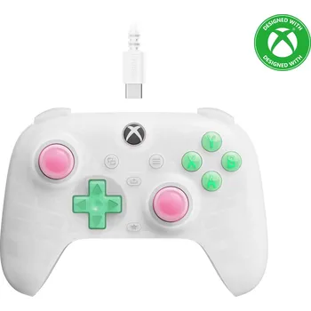 Gamepad 8BitDo Ultimate Mini Wired Controller Clear White (XONE/XSX/Windows)