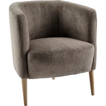 Křeslo Vikio Křeslo klubovka šedobéžová Taupe buk TKR103BE