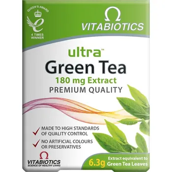 Fitness strava Vitabiotics Ultra Green Tea 30 tablet