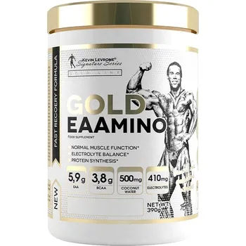 Aminokyselina Kevin Levrone Gold EAAmino 390 g Příchuť: Citrusová broskev