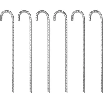 Stan Stanové kolíky 12 ks 41,5 cm Ø 12 mm pozinkovaná ocel