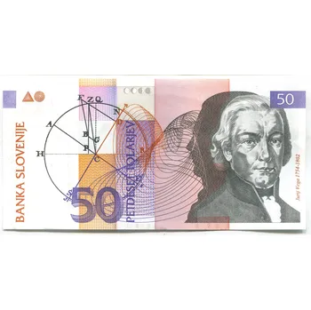 SLOVINSKO. 50 tolarjev. 1992.Pi. 13.