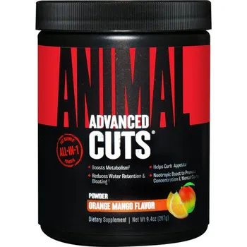 Anabolizér Universal Nutrition Animal Cuts Powder 248 g Příchuť: Pomeranč a Mango