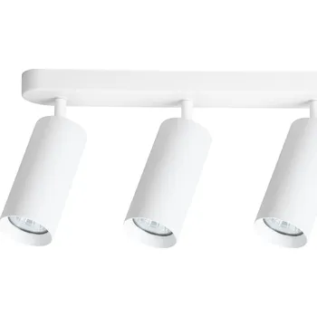 Bodové svítidlo Bodové svítidlo Mica, 3x bílé kovové stínítko, w