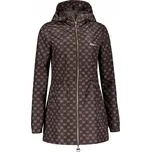 Dámský kabát KIXMI UNNI HNĚDÁ/PRINT M