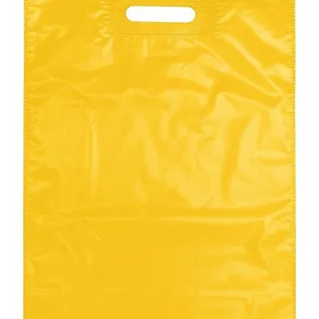 Dárková taška Taška PE - 380 x 450 mm - žlutá