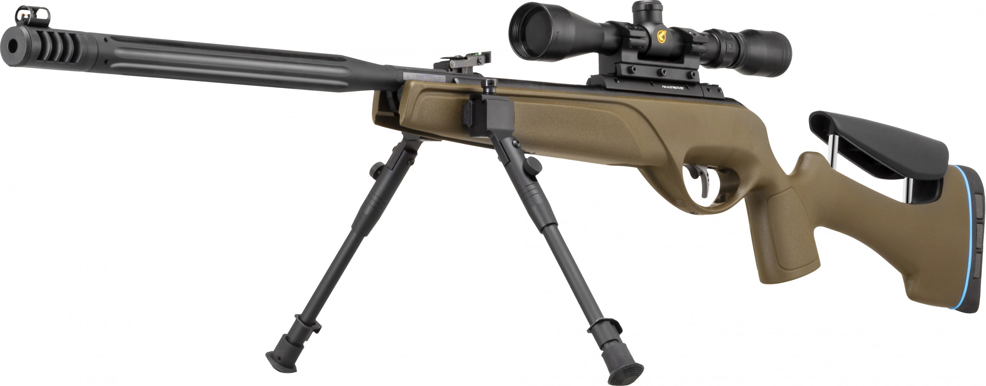 Vzduchovka Gamo HPA Mi IGT 4,5mm Jungle optika+bipod 24J