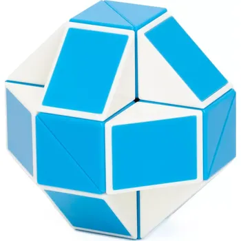 Hlavolam Had QiYi (24 segmentů) Modro-bílá