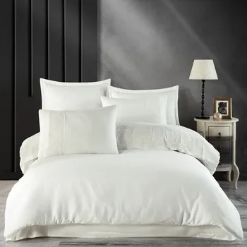 Povlečení SATÉNOVÉ POVLEČENÍ VALINOR 160X200 CM, 2 KS 70X80 CM KRÉMOVÉ