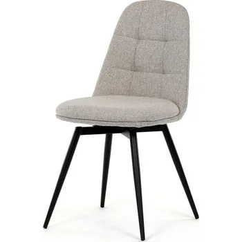 Jídelní židle Autronic Partitura DCL-V2040CRM2 Jídelní židle, hladká látka, béžová