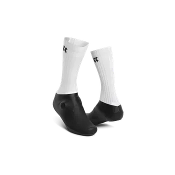 Cyklistické návleky KALAS PASSION Z4 | AERO Cyklo návleky na TRETRY | White | Velikost: 46-48