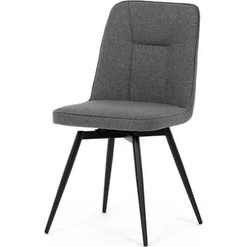 Jídelní židle Autronic Partitura DCL-V2052GREY2 Jídelní židle, hladká látka, šedá