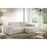 Rozkládací sedací souprava Mini Novu - tkanina Poso 100 krémová