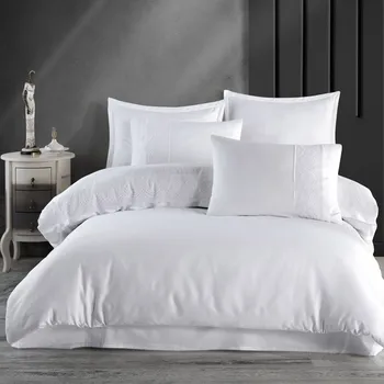 Povlečení SATÉNOVÉ POVLEČENÍ VALINOR 160X200 CM, 2 KS 70X80 CM BÍLÉ