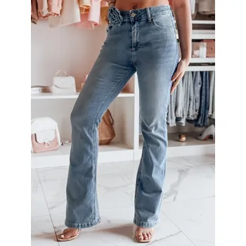 Dámské džíny Dámské džíny DSTREET FLOWERSSE MODRÁ S