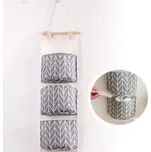 Závěsný kapsář - 3 přihrádky