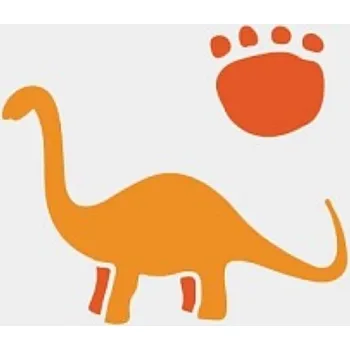 Plastová šablona, DINOSAURUS 1, 15x15 cm, 1 kus