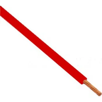 elektrický kabel Vodič CYA (H07V-K) 16 červený