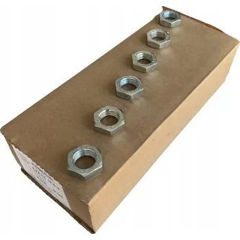 Matice Nízká matice M 4-04 pozinkovaná DIN 439 - 50 ks