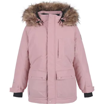 Dívčí bunda Dívčí bunda COLOR KIDS-Parka w. fake fur, AF 10.000, zephyr 740724.5906 Růžová 164