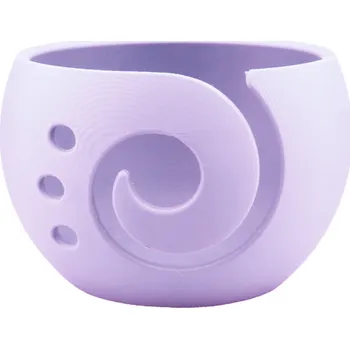 Organizér galanterie Pro Háčkování Miska na klubíčko SPIRÁLA, XL Crazy Mauve