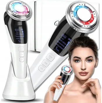 Masážní přístroj BEZJEHLOVÁ MEZOTERAPIE MASÁŽNÍ PŘÍSTROJ NA OBLIČEJ EMS LIFTING 5v1 ZAŘÍZENÍ PRO MASÁŽ