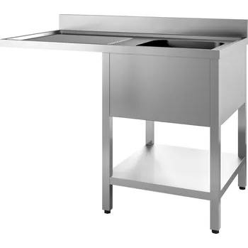 Myčka nádobí Gastrofans 700 DŘEZ POLIČKA MYČKA NÁDOBÍ PLOCHÁ BALená 1 PRAVÁ 1400