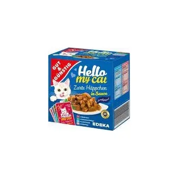 Krmivo pro kočku Gut&Gunstig vlhké krmivo mix chutí 0,8 kg