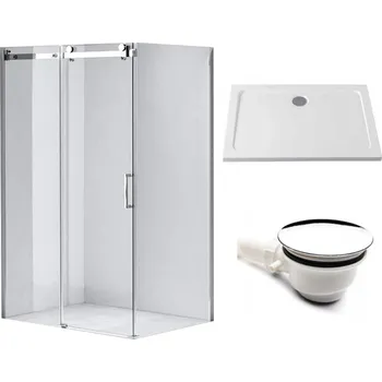 Sprchový kout Hydrosan BPS s posuvnými dveřmi 120 x 90 cm