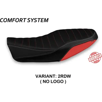Moto sedlo TPZ Italia Potah sedla Yamaha XSR 700 Dagda special color comfort model potah sedla: bez loga 2RDW (red-white)
