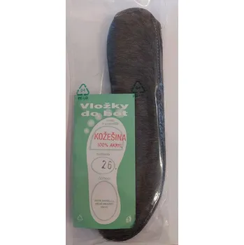 Vložka do bot INTER SHOES s.r.o. VLOŽKY DO OBUVI - KOŽEŠINKOVÉ dětské, vel. 15 (22) Velikost: 30 (45)