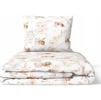 Povlečení DĚTSKÉ POVLEČENÍ BAVLNA 160x200 + 70x80 CERTIFIKÁT - Zvonilka zlatá