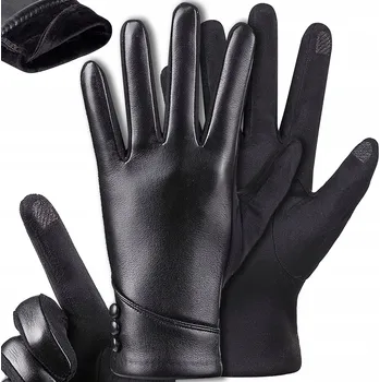 Rukavice EVENA pětiprsté rukavice polyester velikost M/L - dámské