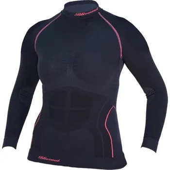 Dámské termo triko s dlouhým rukávem BLIZZARD-SHORT CUT-Viva long sleeve Černá XL/XXL