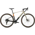 Gravel elektrokolo MONDRAKER-Dusty R, desert grey/orange/carbon Mix L