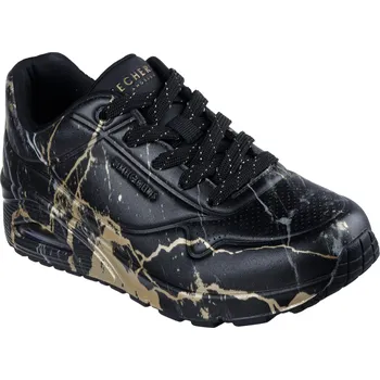 Pánská sportovní obuv Dámská rekreační obuv SKECHERS-Uno Marbel Marvel W black/print Černá 38