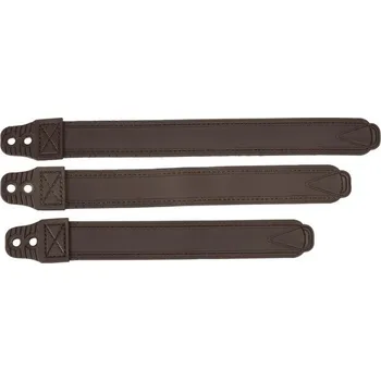 Vybavení pro koně BACK ON TRACK Řemínky náhradní ke kamaším AirFlow Back on Track, hnědé 20 cm