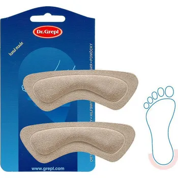 ortopedická podložka DEMAR DR. GREPL-104-1 PATIČKY samolepící, kůže (Antislip)