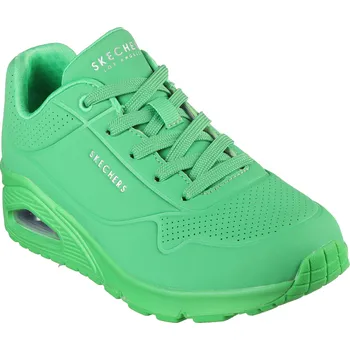 Dámská tenisová obuv Dámská rekreační obuv SKECHERS-Uno Stand On Air green Zelená 39