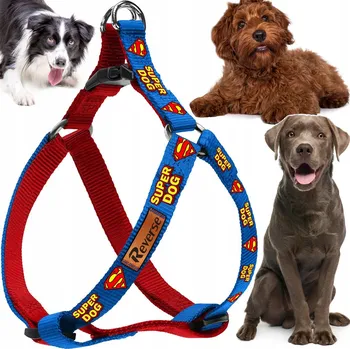 Postroj pro psa POSTROJ PRO PSA STEP-IN NASTAVITELNÝ SILNÝ NETLAČÍCÍ KVALITNÍ vel. L