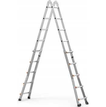 Žebřík Hliníkový Žebřík Vevor 1 x 9