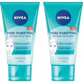 NIVEA Gel na obličej pro problematickou pleť 150 ml*2