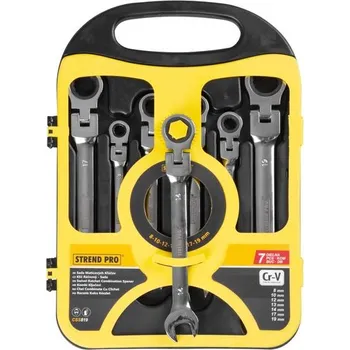 Dílna Sada klíčů STREND Pro CSS819, 06 dílná, ráčnová, 8-19 mm 232397